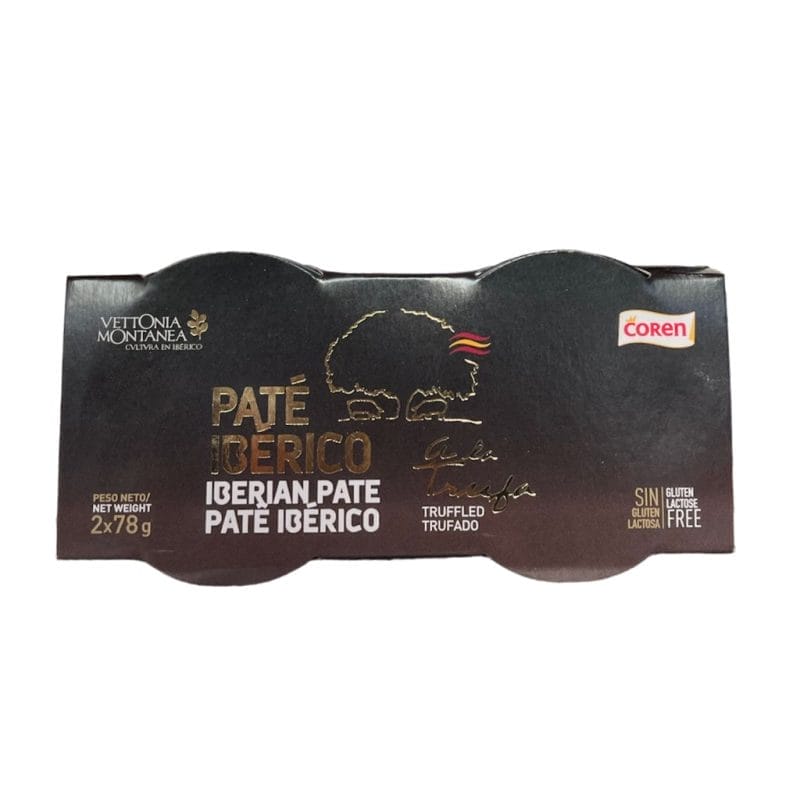 Pate Iberico Vị Nấm Truffle Coren 2x78g